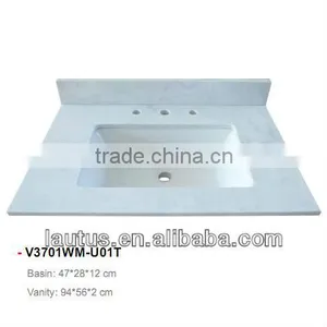 Luxury Bathroom Vanity Unit With Marble Top thumbnail-1