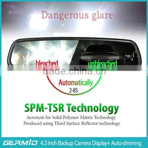 Car Mirror , Interior Rear View Mirror , Auto Dimming EC Glass , Parking Sensors System Rear View Mirror Monitor thumbnail-4