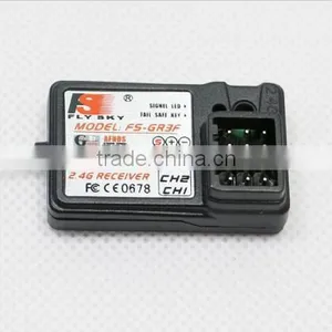 FlySky 2.4Ghz 3 Channels FS-GR3F Receiver For Rc GT3B GT3C Transmitter thumbnail-2