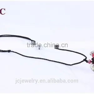 Murano Glass Heart Oil Diffuser Pendant Necklaces Wholesale thumbnail-6