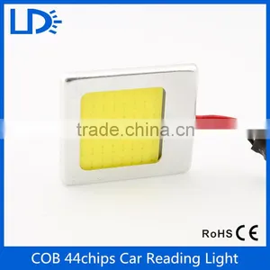 Hot LED White Car Auto Light Panel Interior Map Lamp Bulb COB Dome Reading Lamp thumbnail-4