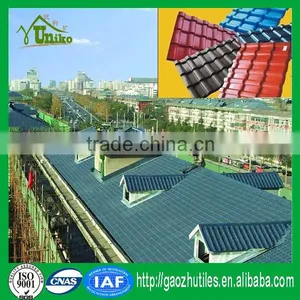 Tinted Long Lifetime 720mm Hot Sale Concrete Synthetic Tile Roofing for House thumbnail-1