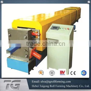 Easy Operating Half Round Waterdown Gutter Cold Rolled Forming Machine thumbnail-3
