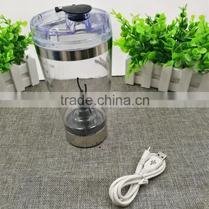 16 oz Multifunctional Electric Mixer Shaker Bottle Stirring Cup Whey Protein USB Rechargable Tornado Shaker Bottle Cup thumbnail-1