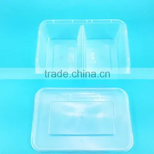 750ml/1000ml Disposable Take Away Plastic PP Food Containers Microwave Lunch Box thumbnail-2