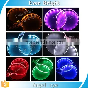 New Product Colorful Led Devil Eyes Angel Light 12V Evil Eye for 3''inch Car Projector Lens thumbnail-5