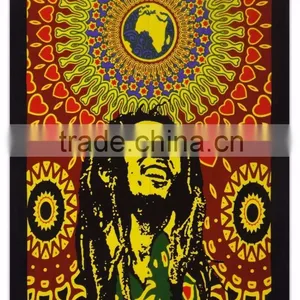 Indian Printed Hippie Tapestry thumbnail-1