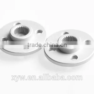 Aluminum Metal 25T Servo Arm Round Type Disc Matal Horns For Towrer Pro MG995 MG996 Futaba ACE Robot thumbnail-2