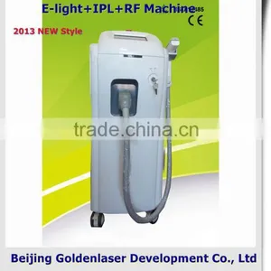 590-1200nm 2013 Exporter Beauty Salon Equipment Diode Laser E-light+IPL+RF Machine 2013 Micro Current Slimming Machine Chest Hair Removal thumbnail-1