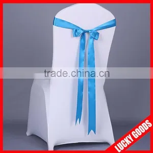 Purple Bowtie Wedding Chair Bows and Sashes Wholesale thumbnail-5