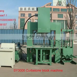 Road Edge Making Machine ShengYa Brand SY3000 Curb Stone Machine thumbnail-1