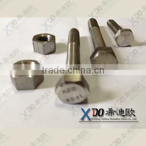 Inconel601. Inconel625. Inconel600 Stainless Steel Din931 Hex Bolt thumbnail-5