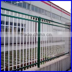 Hot Sales PVC Coated Decorative Square Tube Welded Zinc Ornamental Steel Fence Residential Iron Fence thumbnail-6