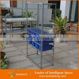2017 Rivet Mobile Rack With Wheels Storage Bin Unit From China thumbnail-1