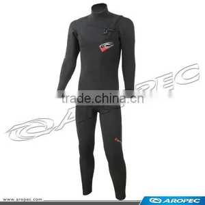 Black Whirlwind 4/3mm Super Stretch Chest Zip Surf Steamer Suit thumbnail-1