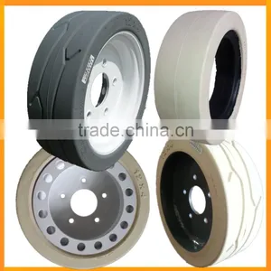 Non-marking Skyjack 3219 Replacement Tires 12x4 200x8 2.00-8 thumbnail-1