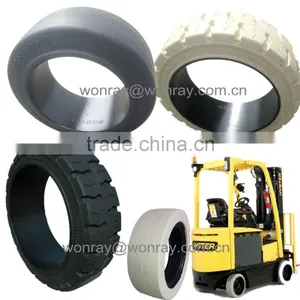 High Quality Forklift Press on Solid Tires 15 1/2x5x10 15 1/2x6x10 for Sale thumbnail-1