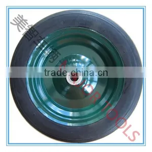 13*2.5 High Quality Solid Wheelbarrow Wheels thumbnail-1