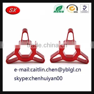 Aluminum Red Anode Motorcycle CNC Suspension Fork Preload thumbnail-2