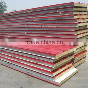 Rock Wool Sandwich Roof Panels/rockwool Sandwich Panel/Galvanized Roof Panels thumbnail-4