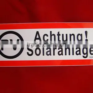 Reflective Pvc Warning Sign thumbnail-2