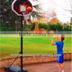 OEM Hollw Blow Molding Plastic Basketball Backboard With Basketball Ring thumbnail-2