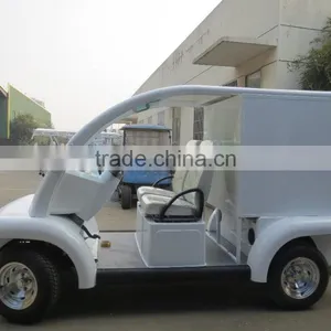 Electric Delivery Vehicles Sale With Cargo Box EG6043KCX, 4 Seats, CE Approved Electric thumbnail-1