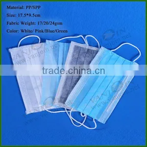 Dispsoable Elastic Earloop Face Mask For Medical Use thumbnail-1