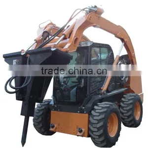 Hot Sale W720/W720 Mini Skid Steer Loader With Breaker Hammer thumbnail-1