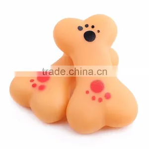 Evade Glue Squeak Toys the Bone Shape Small Size 9*5cm thumbnail-1