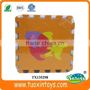 9 Pcs Printing Baby Foam Puzzle Mat thumbnail-1