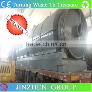20tons Continuous Waste to Oil/diesel/ Waste Tyre/plastic/srap/rubber Recycling Machinery/plant/equipment thumbnail-3