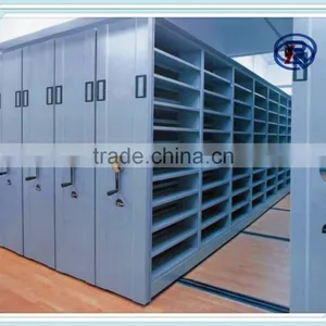 2016 Office Large Capacity Closed High Density Steel Mobile File Storage Cabinet for Box Files/mobile Shelving thumbnail-2