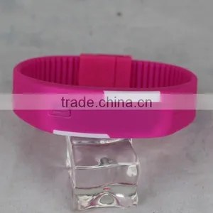 Silicone Digital Watch Silicone Watch Silieone Led Watch Bracelet Watch Silicone Bracelet With Digital Watch LED Watch thumbnail-5