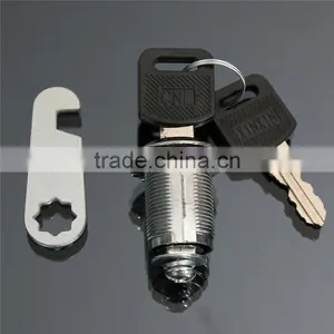 Silver Tone 25mm Stainless Steel Gift CAM Lock With 2 Keys for Cabinet Mailbo Drawer Cupboard Locker YG thumbnail-2