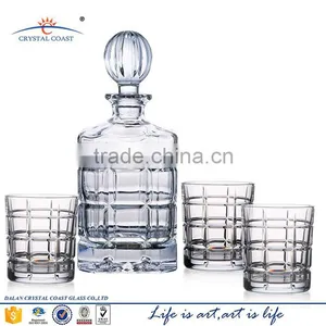 750ml Large Square Glass Liquor Bottles Sale;liquor Display Bottles thumbnail-1