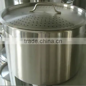 Resturant Kitchen Commercial Stainless Steel Large Stock Pot thumbnail-3