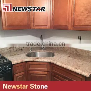 Newstar U Shape Beige Butterfly Granite Countertop thumbnail-1