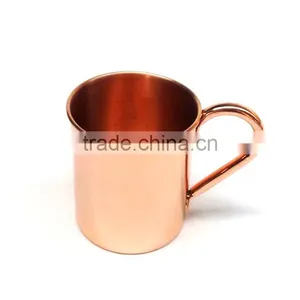 High Quality 100% Copper Food Safe Pure Copper Mug thumbnail-2