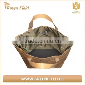 Brown Color Shopping Bags Waterproof Tyvek Paper Lady Shopping Bag thumbnail-5