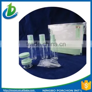2016 New Cheap Hot Sale Plastic Travel Bottle Set thumbnail-4