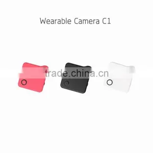 New Arrival C1 Smart Cam 720P Battery Powered Wearable WIFI Wireless Hidden IP Camera thumbnail-1