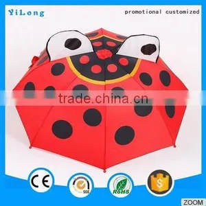 2016 Wholesale Lovely Cartoon Cat Ears Customized Umbrella,popular Small Stick Animal Style Child Umbrella thumbnail-5