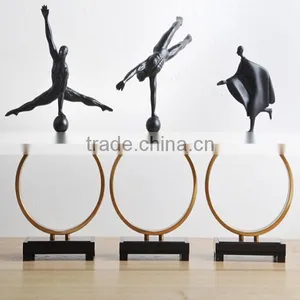 Antique Living Room Decor Basketball Player Figures thumbnail-1