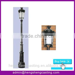 Express Customized Cast Iron Garden Light Pole thumbnail-1