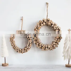 Birch Logs Wreath thumbnail-2