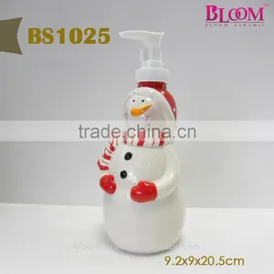 Santa Claus Shampoo Bottle Design With Pump Cap thumbnail-4