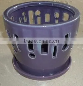Orchid Planters, Cactus Pots, Bonsai Pots, Vietnam Tall Indoor Ceramic Pots, Vietnam Small Indoor Ceramic Pots, thumbnail-1