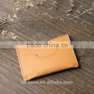 Custom Personalized Unisex PU Leather Card Holder Simple Design Card Pocket thumbnail-2