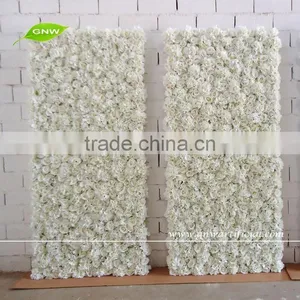 GNW FLW1508009 Stage Decoration Pink and Purple Artificial Engagement Flower Wall Wholesale thumbnail-3